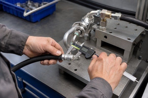 AC hose crimping machine specifications